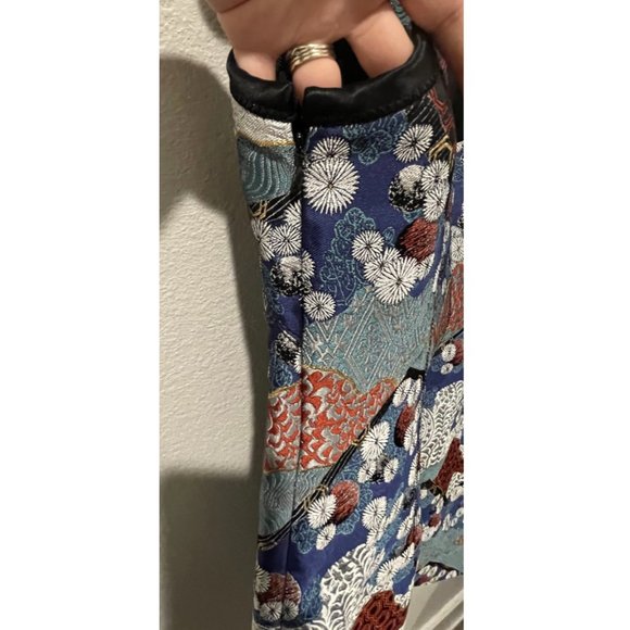 PROENZA SCHOULER Metallic Silver Blue Sleeveless Mini Dress - Picture 4 of 5